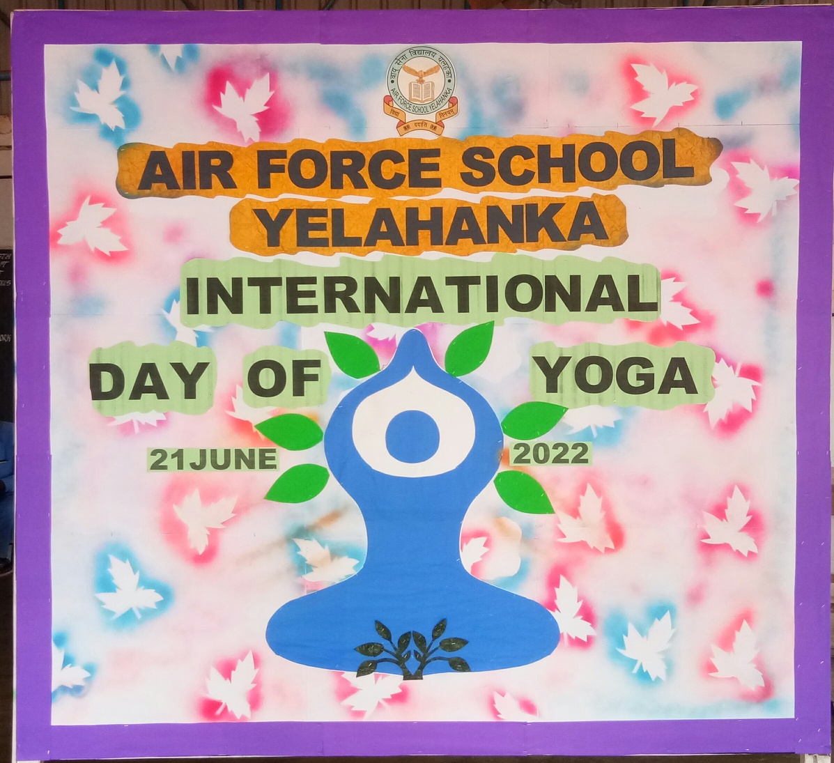 International Yoga Day 2022 [Senior Wing] - Airforce School Yelahanka