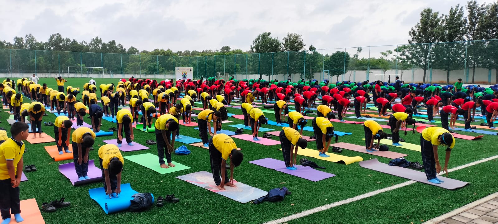 International Yoga Day 2023 - Airforce School Yelahanka